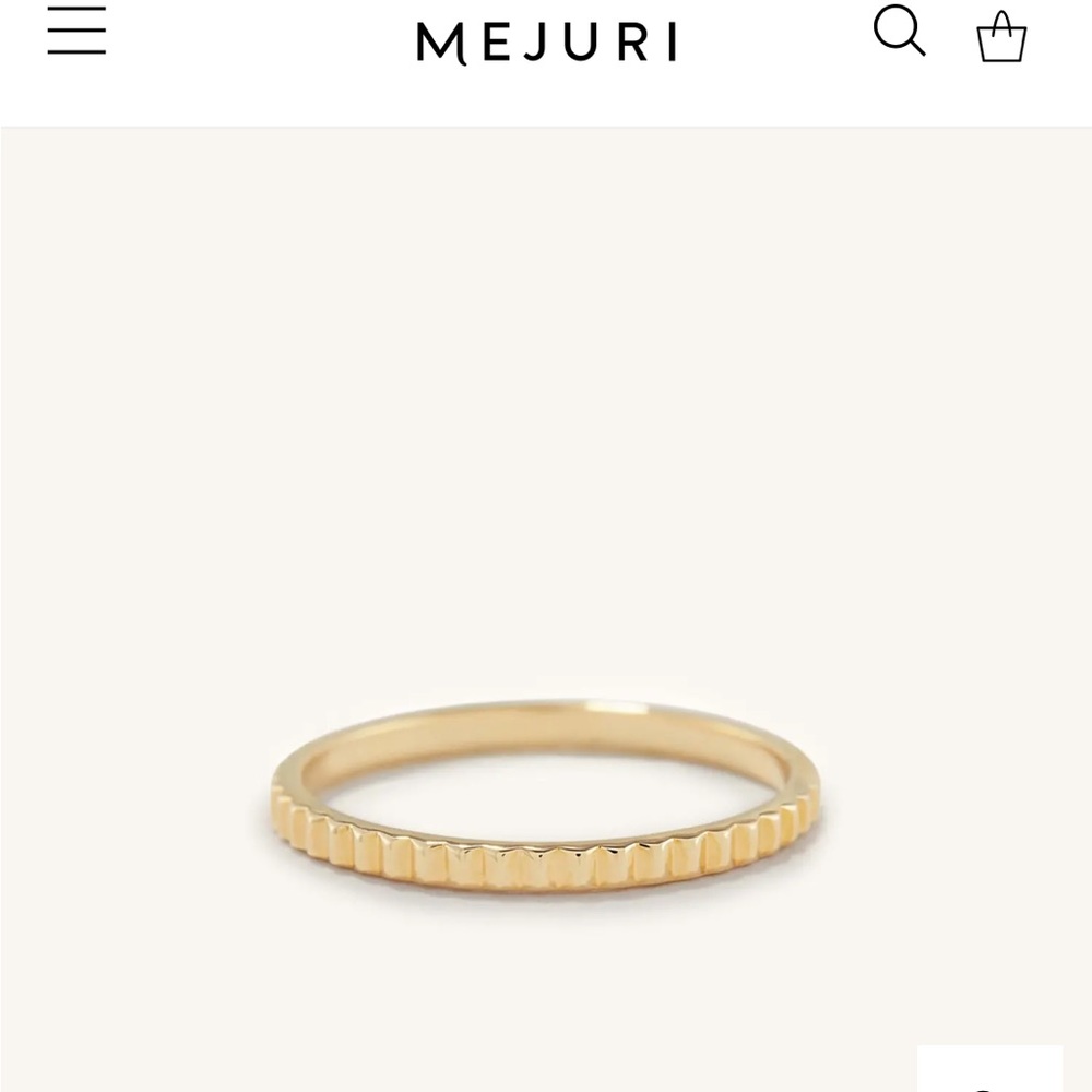 Mejuri eternity line band